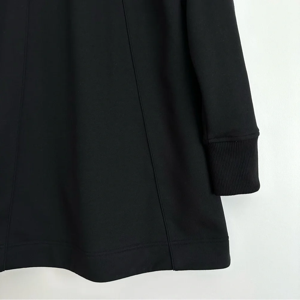 Athleta West Town‎ dress black half-zip Sz Small Petite - Picture 12 of 14